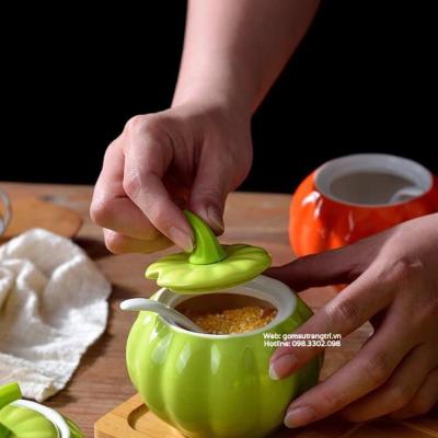 HŨ SỨ ĐỰNG GIA VỊ BÍ NGÔ